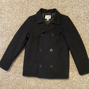 Kids pea coat, size 14-16, barely worn